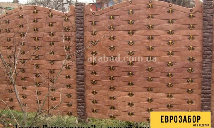 Бетонные столбы для забора. Еврозабор Кривой Рог - фото № 7