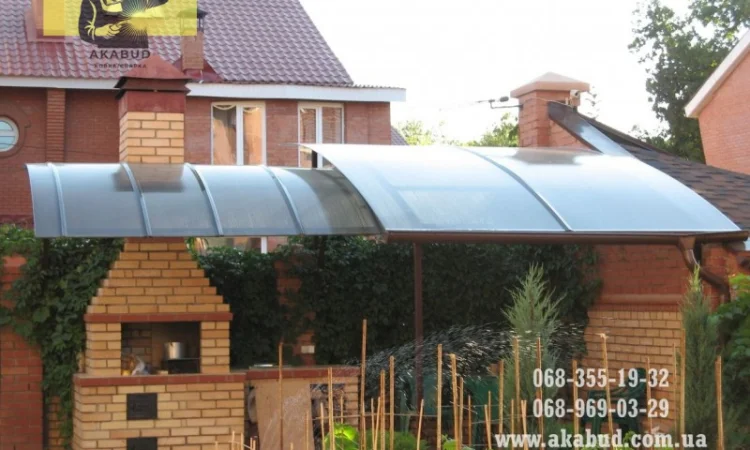 Простые ворота: распашные, откатные. Навесы, перила, решетки - фото № 1