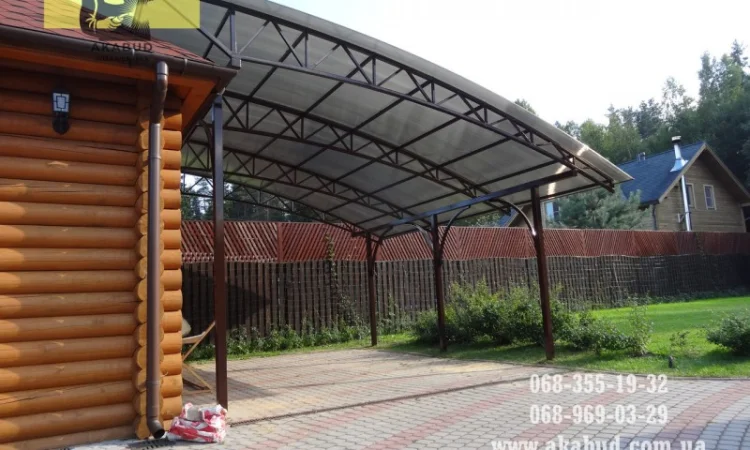 Простые ворота: распашные от компании АКАБУД - фото № 19