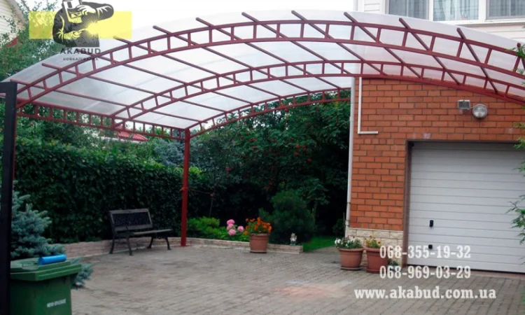 Простые ворота: распашные от компании АКАБУД - фото № 15