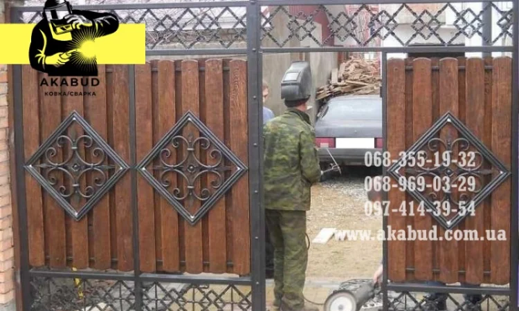 Распашные ворота, откатные ворота, автонавес, заборы, ангары - фото № 4