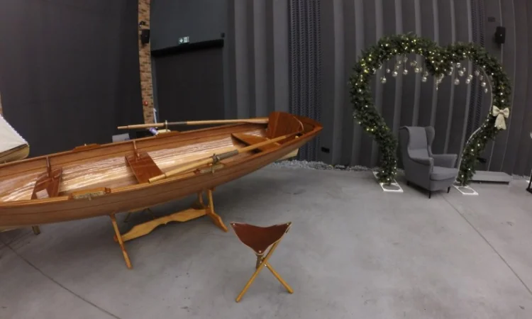 Премиум охотничий стул из древесины и кожи - фото № 9