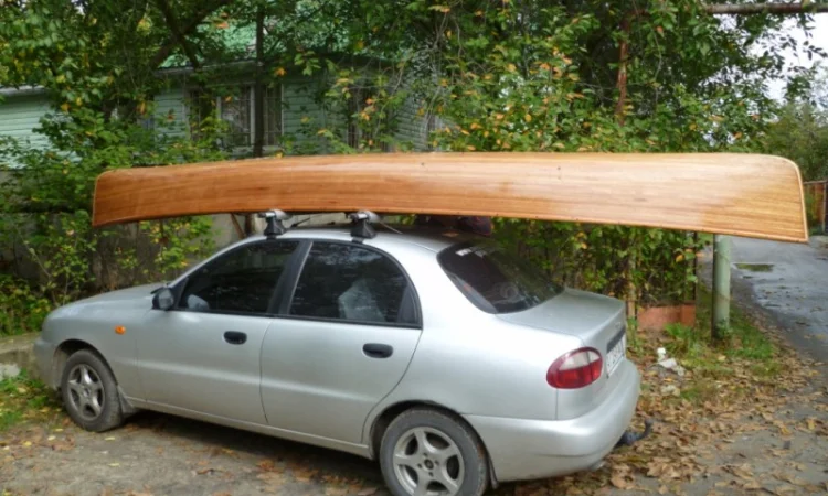 Деревянное каноэ Kipawa ручной работы - фото № 2