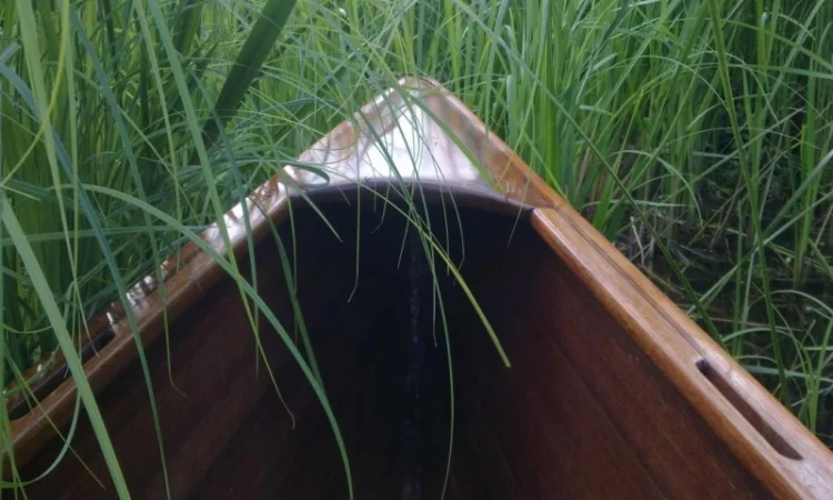 Деревянное каноэ Kipawa ручной работы - фото № 10