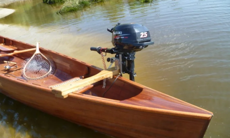 Деревянное каноэ Kipawa ручной работы - фото № 9