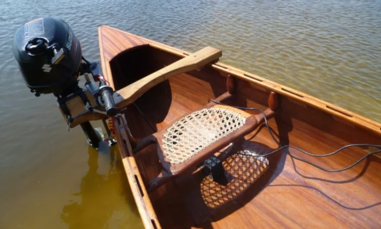 Деревянное каноэ Kipawa ручной работы - фото № 7