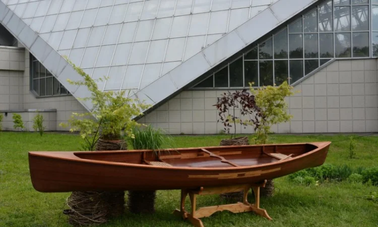 Деревянное каноэ Kipawa ручной работы - фото № 20