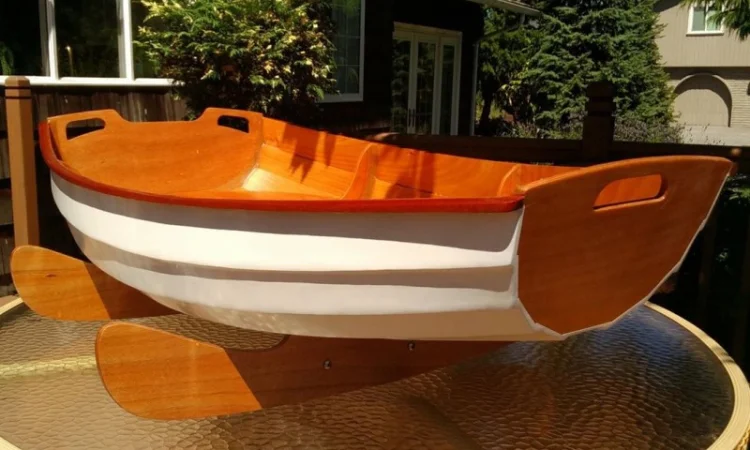 Детская кроватка из экологически чистых материалов - фото № 1