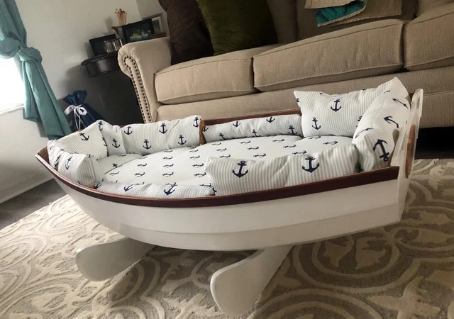 Детская кроватка из экологически чистых материалов - фото № 4