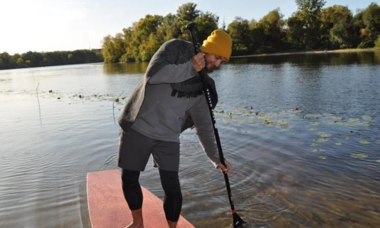 Wooden SUP. САП, доска для водных прогулок - фото № 7