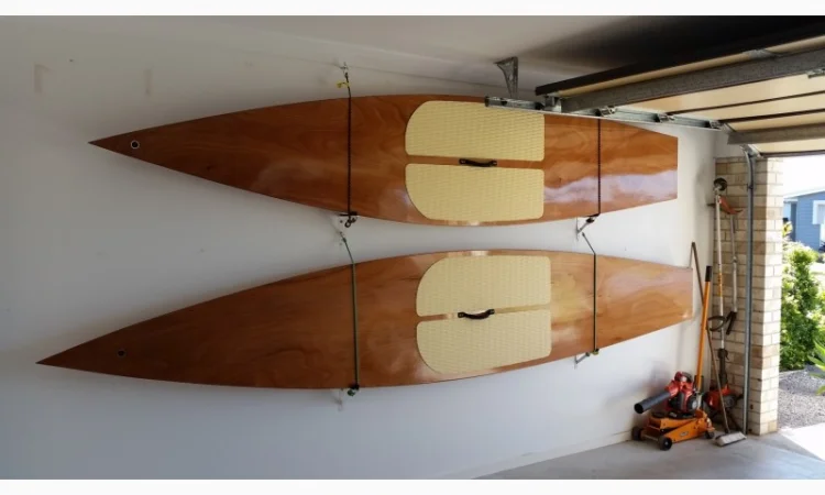 Wooden SUP. САП, доска для водных прогулок - фото № 9