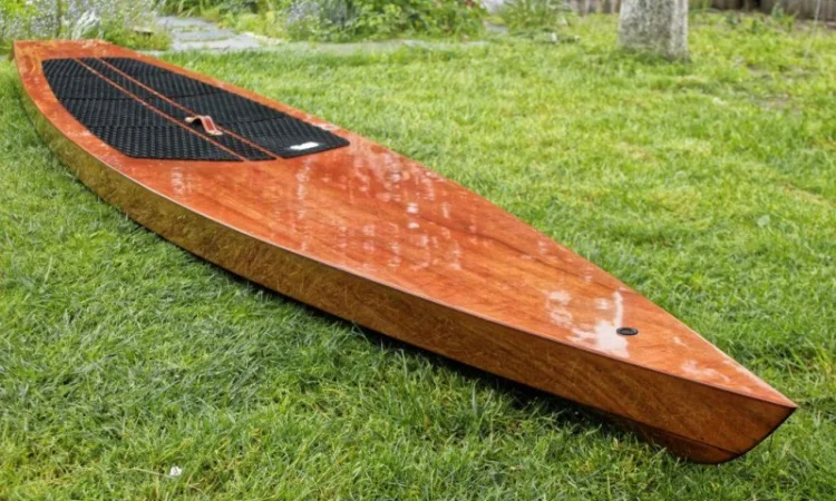 Wooden SUP. САП, доска для водных прогулок - фото № 10
