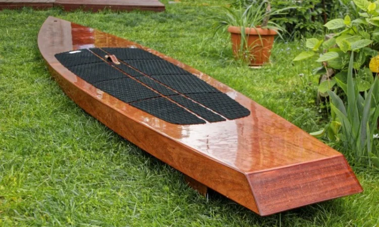 Wooden SUP. САП, доска для водных прогулок - фото № 11