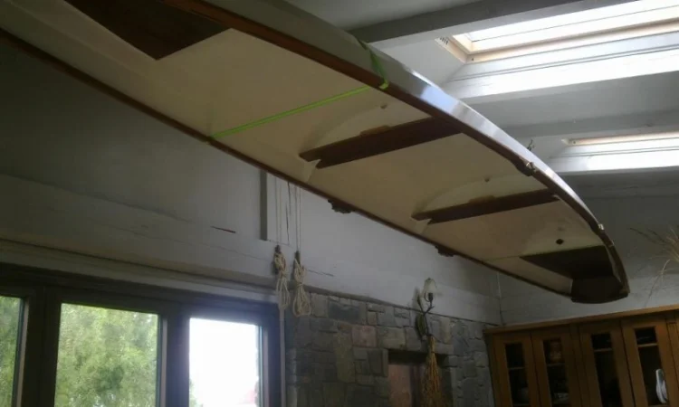 Деревянная гребная лодка для активного отдыха и академической гребли - фото № 8