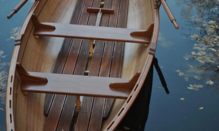 Деревянный лакшери човен Whitehall - фото № 11