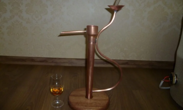 Клюв попугая медный - устройство для измерения спиртуозности дистиллята - фото № 1