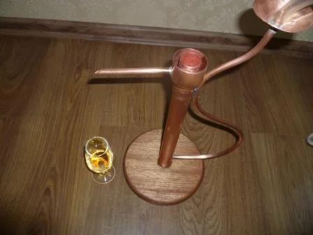 Клюв попугая медный - устройство для измерения спиртуозности дистиллята - фото № 13