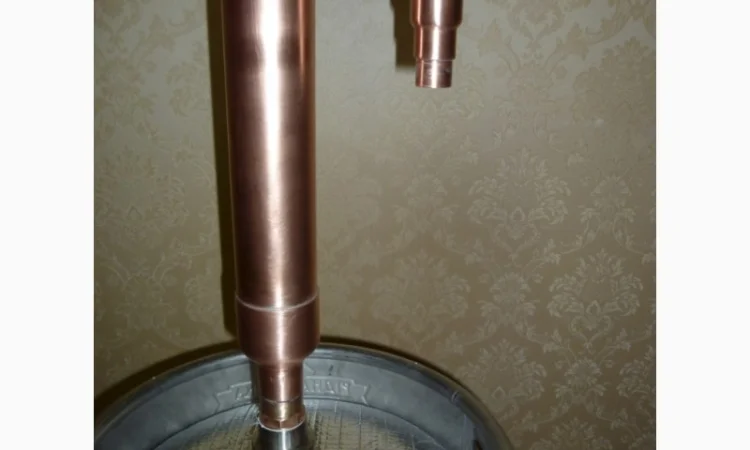 Клюв попугая медный - устройство для измерения спиртуозности дистиллята - фото № 4