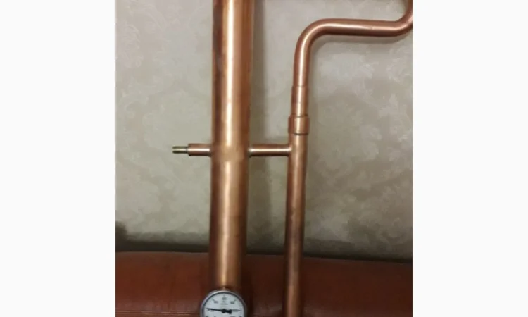 Клюв попугая медный - устройство для измерения спиртуозности дистиллята - фото № 10