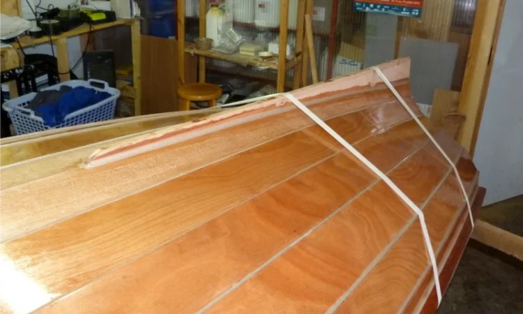 Набір для самостійної побудови дерев'яного гребного човна КІТ - фото № 12