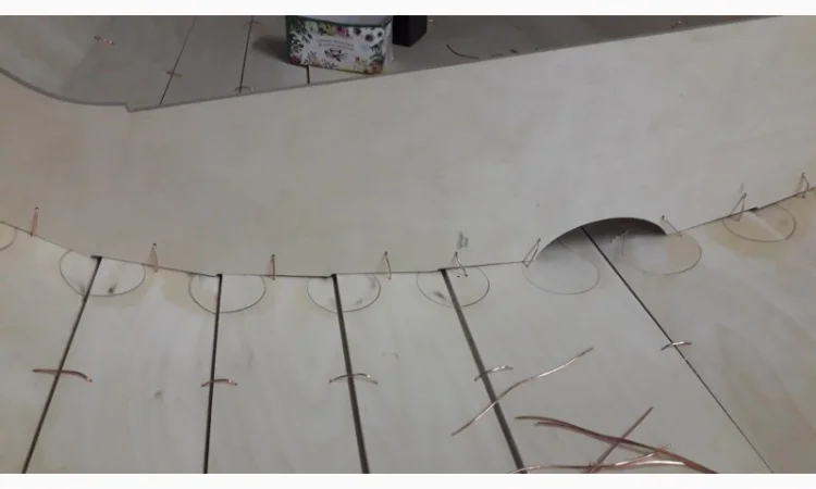 Набір для самостійної побудови дерев'яного гребного човна КІТ - фото № 7