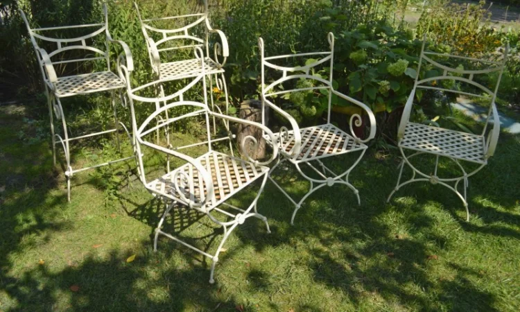 Оренда металевого вінтажного стільця в Києві - фото № 4