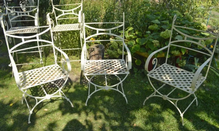 Оренда металевого вінтажного стільця в Києві - фото № 5