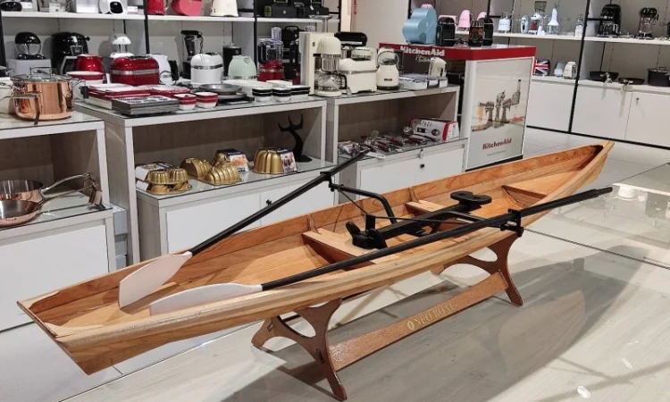 Стендова модель дерев'яного човна Аннаполіс - фото № 2