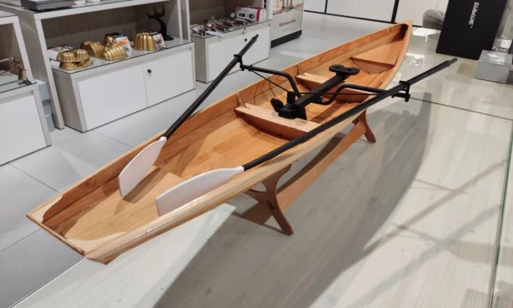 Стендова модель дерев'яного човна Аннаполіс - фото № 3