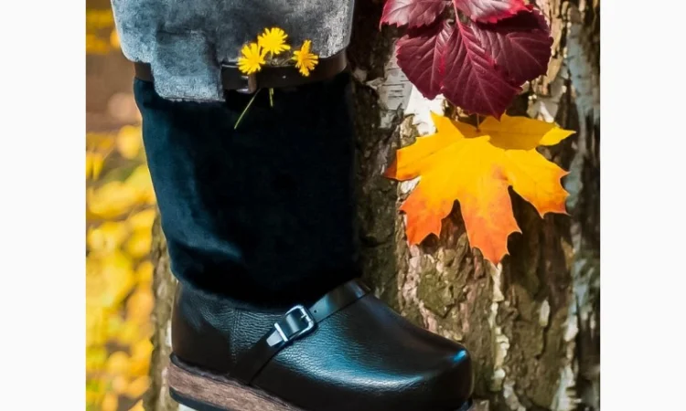 Унти з штучного меху мутон - фото № 1