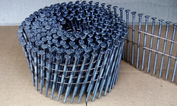 Цвяхи в бобінах CNW 2.1*35 з кільцевою насічкою - фото № 2