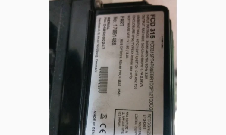 Привод с регулируемой скоростью FCD 315 и двигателем SEW-Eurodrive - фото № 1