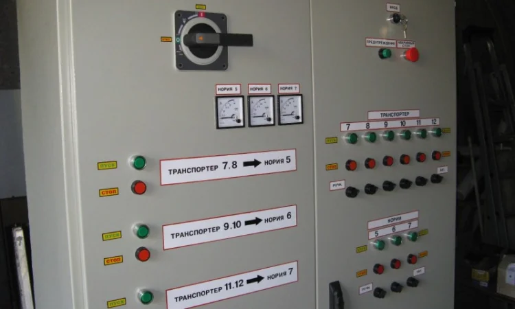 Шкаф управления для элеватора - фото № 1