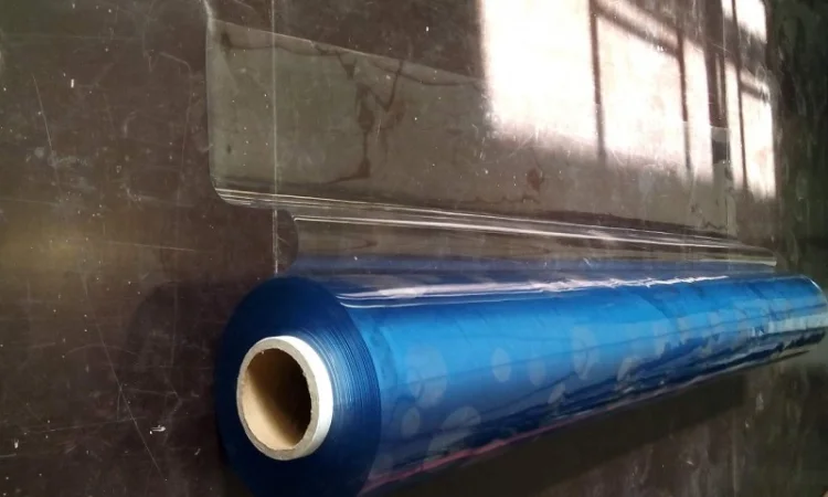 Прозрачная плёнка 0.9мм в рулонах и на отрез - фото № 1