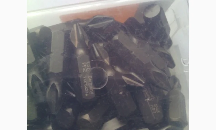 Бита отвертка вставка PH-2 25мм USH / Germany (1шт. ) - фото № 5