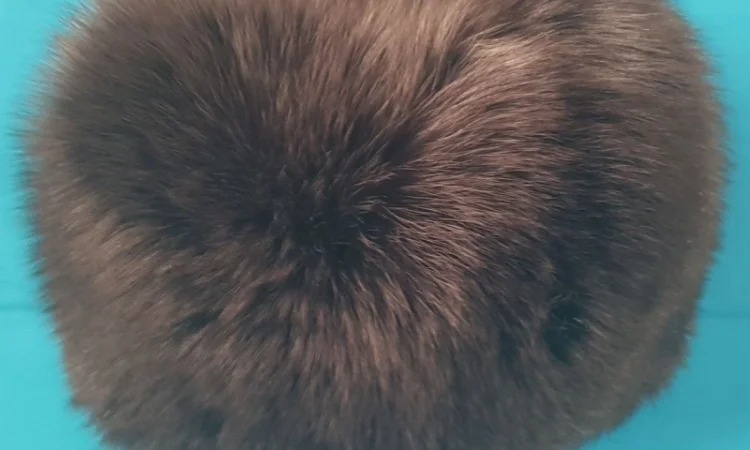 Женская шапка из песца – новая модель - фото № 1