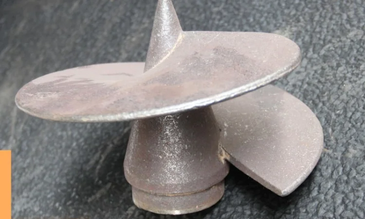 Высококачественные литые наконечники для винтовых свай из ст-35Л - фото № 1