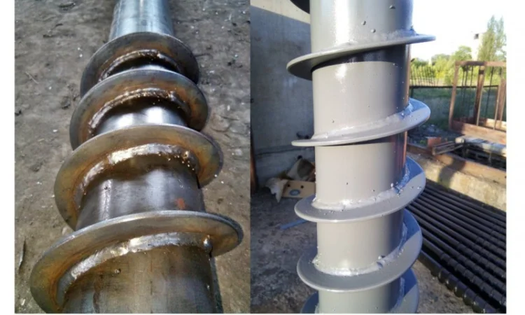 Винтовые сваи премиум класса! диаметр 89мм. Цельнотянутая спираль 4мм - фото № 1