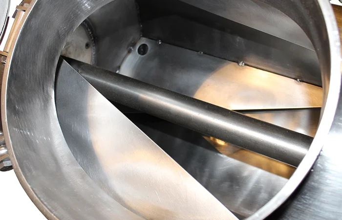 Барабанный смеситель из нержавеющей стали 100л для пищевых продуктов - фото № 4