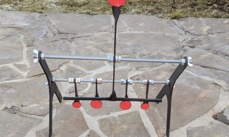 Механическая мишень Минитир для пневматики – отличный подарок стрелку - фото № 1