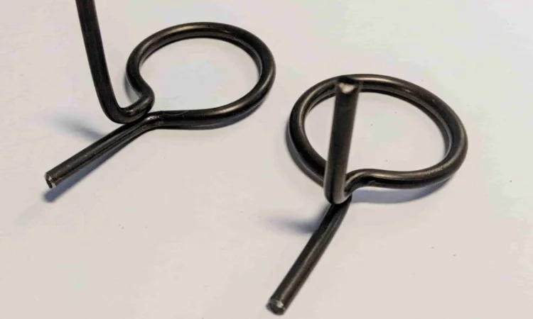 Пара пружин для детского самоката Орион на поворотный механизм - фото № 3