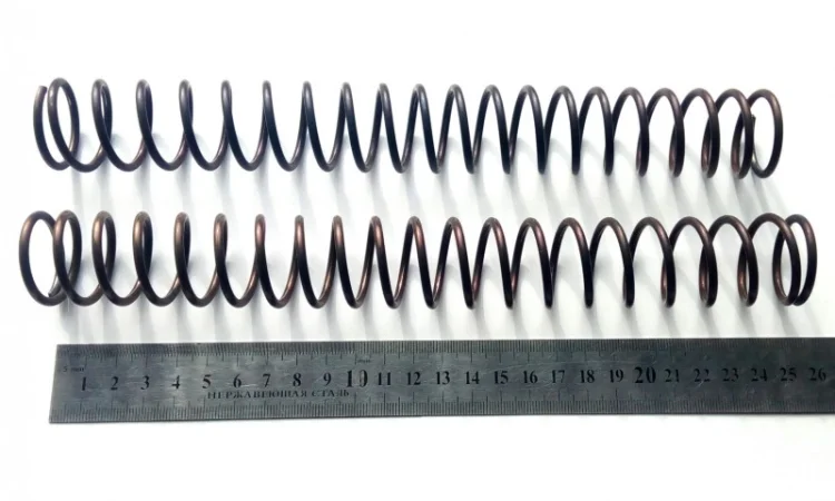Пружина шептала для ТОЗ 34 и ТОЗ 55, комплект из 2 штук - фото № 10