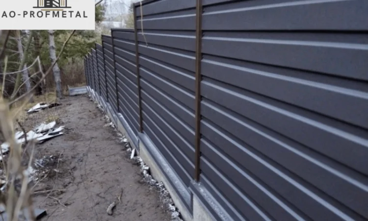 Профнастил для забора и услуги установки - фото № 5