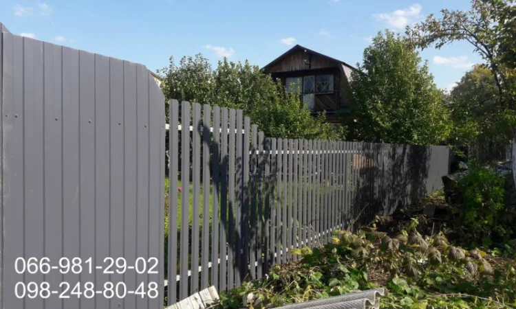 Профнастил РАЛ 7016 сірий антрацит від виробника - фото № 5