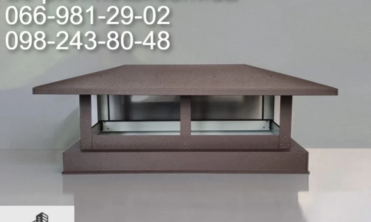 Накривка на комин и флюгер на трубу - фото № 1