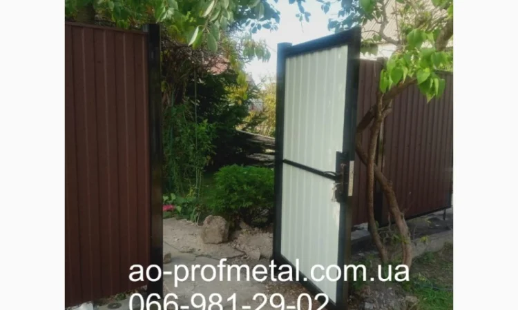 Забір з профнастилу на замовлення - фото № 1