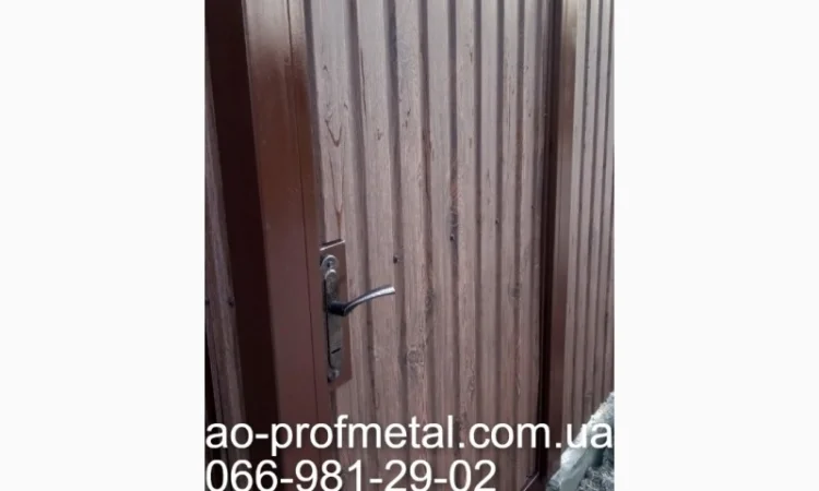 Профнастил под дерево Орех с сучком 3Д - продажа - фото № 2