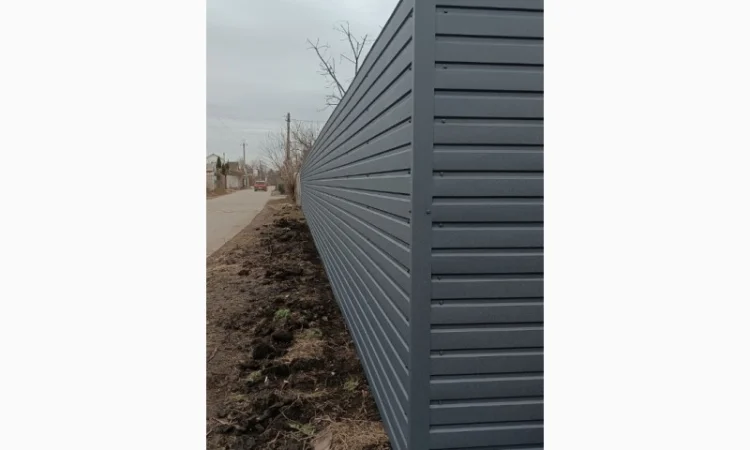 Профнастил "мокрый асфальт" в продаже - фото № 1