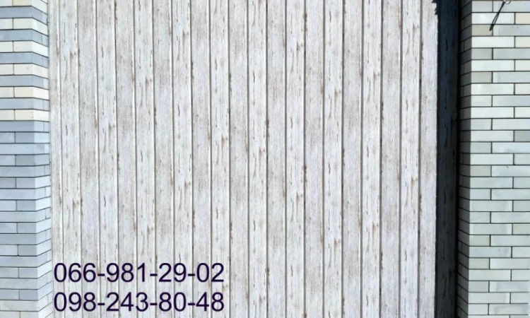 Профнастил під дерево для паркану та інші вироби - фото № 8