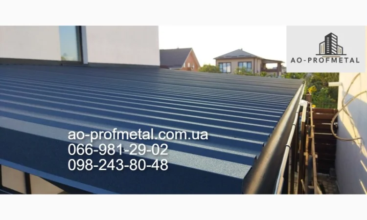 Кровельний профлист для навісів та дахів - фото № 3